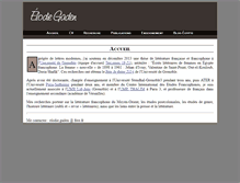 Tablet Screenshot of elodie.gaden.fr